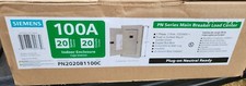 PN Series 100 Amp 20-Space 20-Circuit Main Breaker Plug-On Neutral Load Center I
