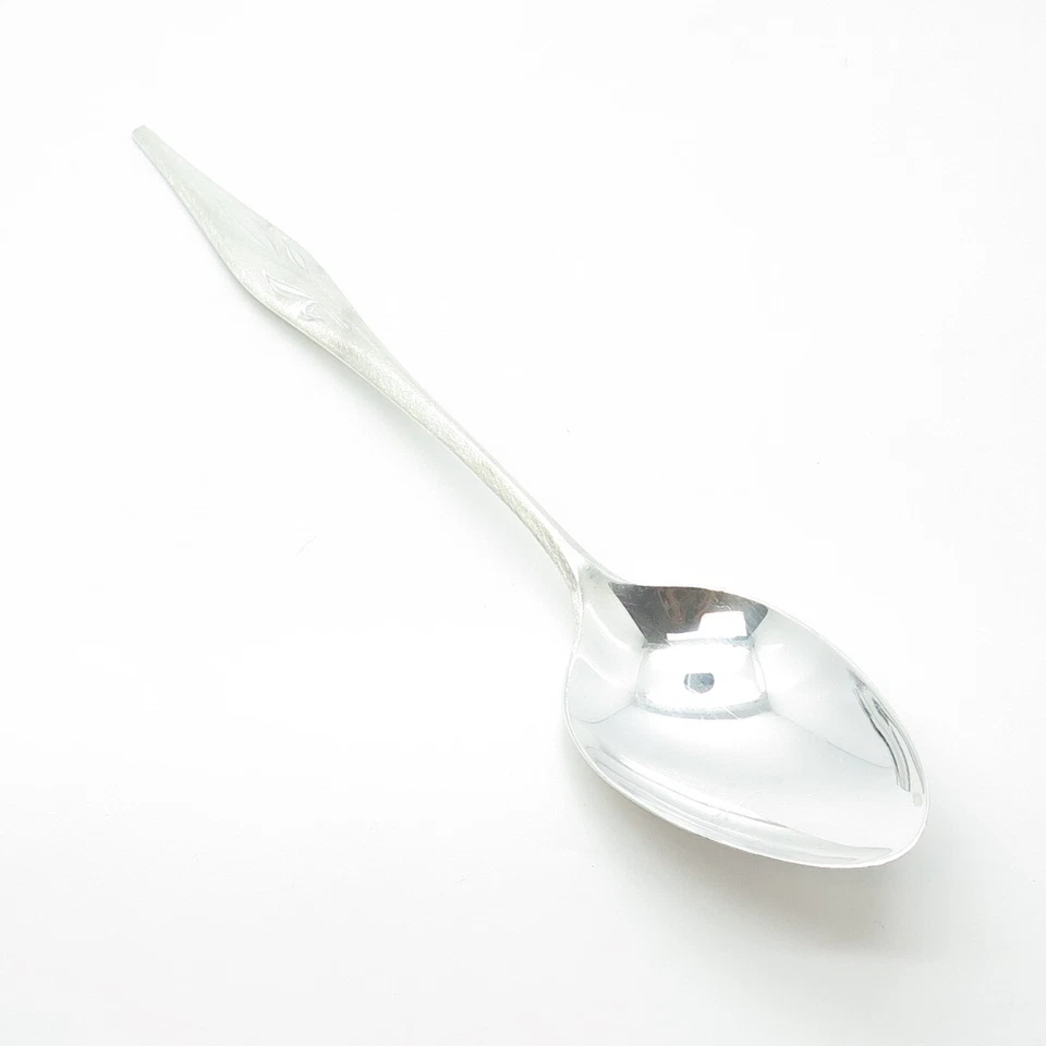 Cucharada Wallace Dawn Mist 1963 de plata de ley 925 vintage Foto 4 de 4