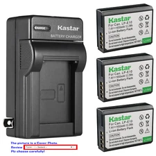 Kastar Battery Wall Charger for Canon LP-E10 LC-E10 & Canon EOS Rebel T5 Camera