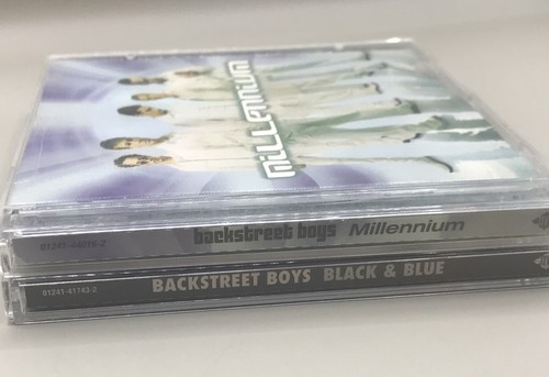 Backstreet Boys CD Lot Millennium and Black & Blue - VG/Excellent - Foto 2 di 9