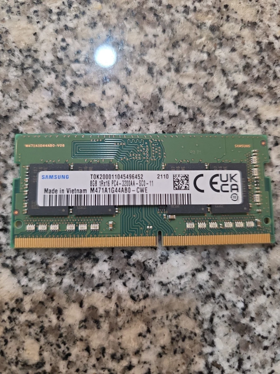 Samsung DDR4 SDRAM 8 GB Total Capacity Memory (RAM) for sale | eBay
