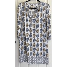 Loft Women's Tunic Dress with 3/4 sleeves size M