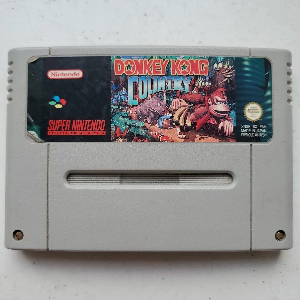 Donkey Kong Country 1 Super Nintendo Snes - Photo 1/2