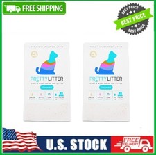2 Pack PrettyLitter Cat Litter - 8 lb Bag Health Monitoring Cat Litter
