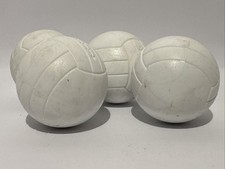 Set of 4Foosball Table Balls Standard White Replacements