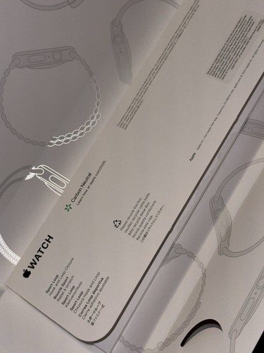 Genuine Apple INK Sport Loop 42mm Apple Watch Band Series 10 (NEW Open Box) - 第 5/6 張圖片