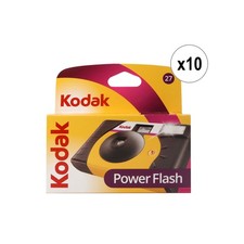 Kodak 35mm Disposable 800 Camera with Power Flash 27 Exposures - 10 Pack