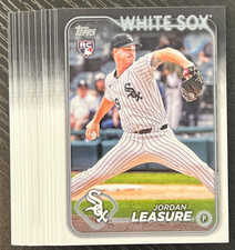 13 Card Lot 2024 Topps Update Jordan Leasure ROOKIE Card US94 Chicago White Sox