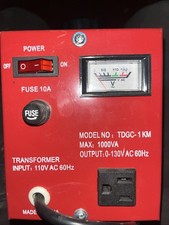 Auto Voltage Transformer AC Variable Voltage Converter Transformer 110VAC Input,