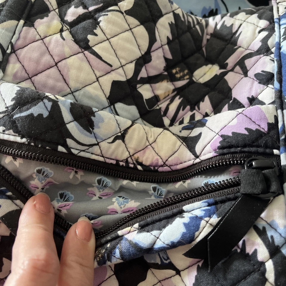 Bolso de Mano Vera Bradley Mujer Grand Multicolor Geométrico Grande Acolchado Algodón Cremallera Foto 4 de 4