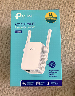 TP LINK RE305 AC1200 Extensor de Rango Wi Fi Doble Banda Ethernet Blanco