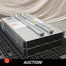 2x DELL EMC POWEREDGE C6400 24SFF 8xHS 2x1600W 4xRISER 4 NODI + 2CKCH RAILKIT