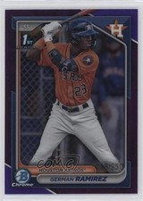 2024 Bowman Chrome Prospects Purple Refractor /250 German Ramirez #BCP-93 0jm6
