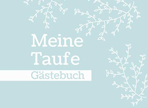 Meine Taufe GÄStebuch: Punktiertes GäStebuch Zur Taufe Mit-image