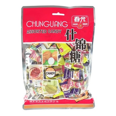 Mix aus Kokosbonbon, Durian Bonbon, Ingwerbonbon, Kaffeebonbons 300g