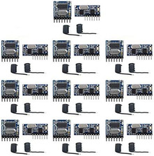 10 Pack Wireless 433Mhz RF Module Receiver and Transmitter Remote Control Built-