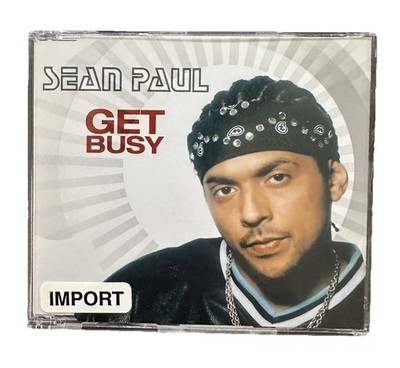 Get Busy CD Single By Sean Paul UK/EU Import 2003