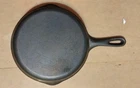 Wagner Ware No. 6 Cast Iron Skillet 9" Vintage, Unmarked, Made in USA