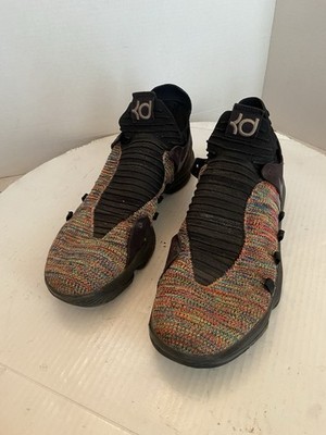 Nike Zoom KDX 10 High Top Shoes Multicolor  AV4899-010 Men's size 11.5 US.