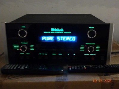 McIntosh MX119 Home Theater Preamplifier and Processor + TM-1 Tuner Module