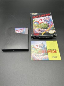 Millipede Nintendo NES Complete in Box (CIB) Tested Working