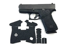 HANDLEITGRIPS  Textured Rubber Grip Adhesive Wrap for Glock 43X 