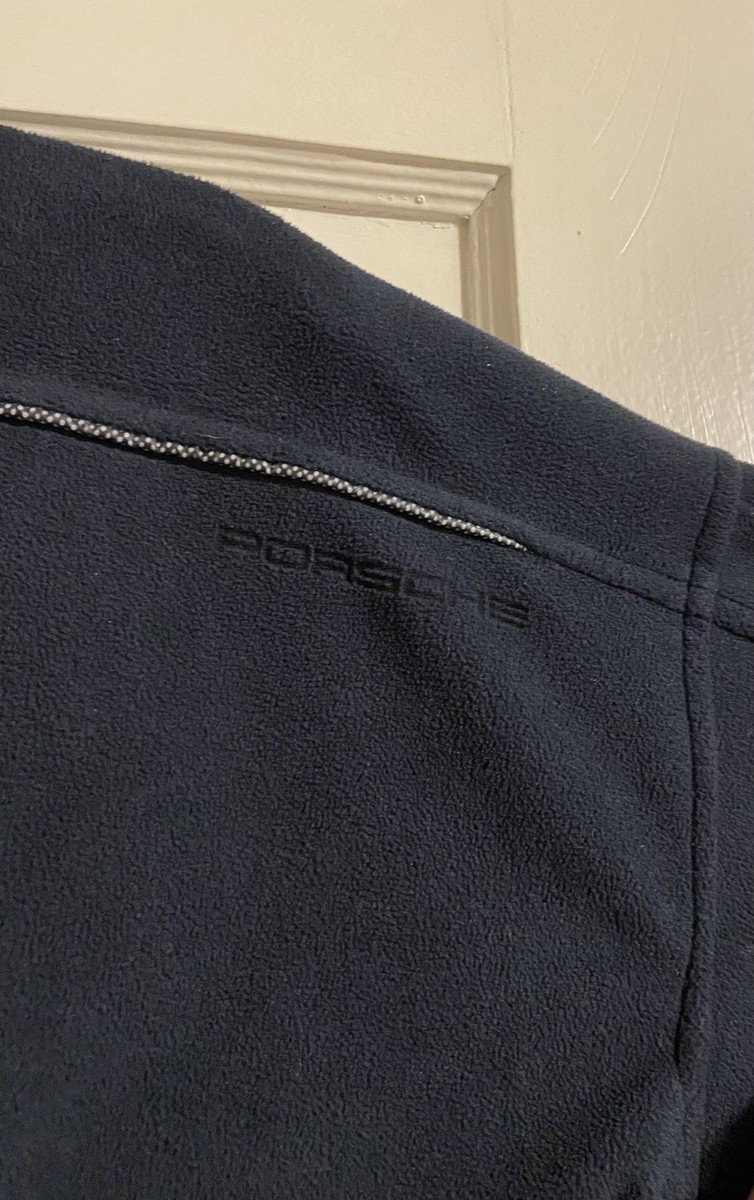 Porsche Design Driver’s Selection Navy Fleece Jacket / Liner Men’s Medium View 2