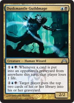 1x Duskmantle Guildmage MTG - Gatecrash - Moderate Play