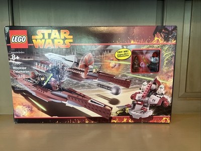lego Star Wars Wookiee Catamaran 7260 Sealed NIB 2005 Rare HTF