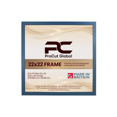 PROCUT Modern Slim Blau A1 A2 A3 A4 A5 Bilderrahmen Posterrahmen Fotorahmen