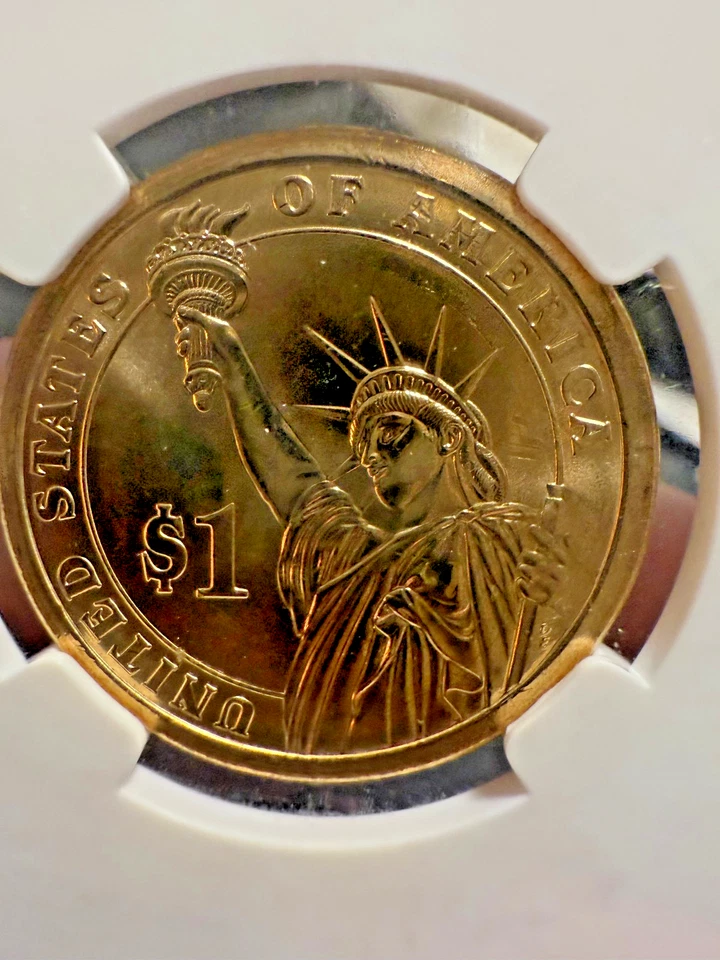 George Washington 2007 P Dollar Gold Coin First President Rare NGC Lot#1195 - Image 2 of 4