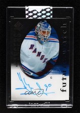 2018-19 Upper Deck Clear Cut Rookie Tribute Autos Henrik Lundqvist Auto HOF 0c3