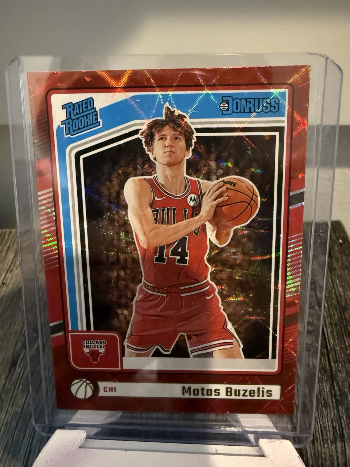 2024-25 Panini Donruss - Rated Rookie Matas Buzelis #240 International (RC)