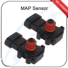 Manifold Absolute Pressure MAP Sensor Set of 2 For Cadillac Escalade 6.2L 07-08