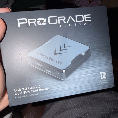 ProGrade Digital  USB Type A or Type C - USB 3.2 Gen 2.0 SDHC/SDXC UHS-ll x2