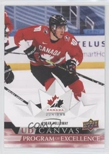 2022-23 Series 2 UD Canvas Program of Excellence Dylan Holloway #C268 Rookie RC