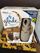 Glade Automatic Spray Refill Holder Kit Air Freshener Cashmere Woods Old Style