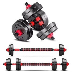 Sets de poids-douilles réglables, libre-douille 2 Convertible à Barbell