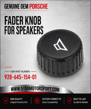 Porsche 928 Fader Knob for Speakers Genuine 92864515401