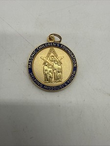 MASONIC CHILDREN'S FOUNDATION Helping Missouri's Youth PENDANT or KEY FOB