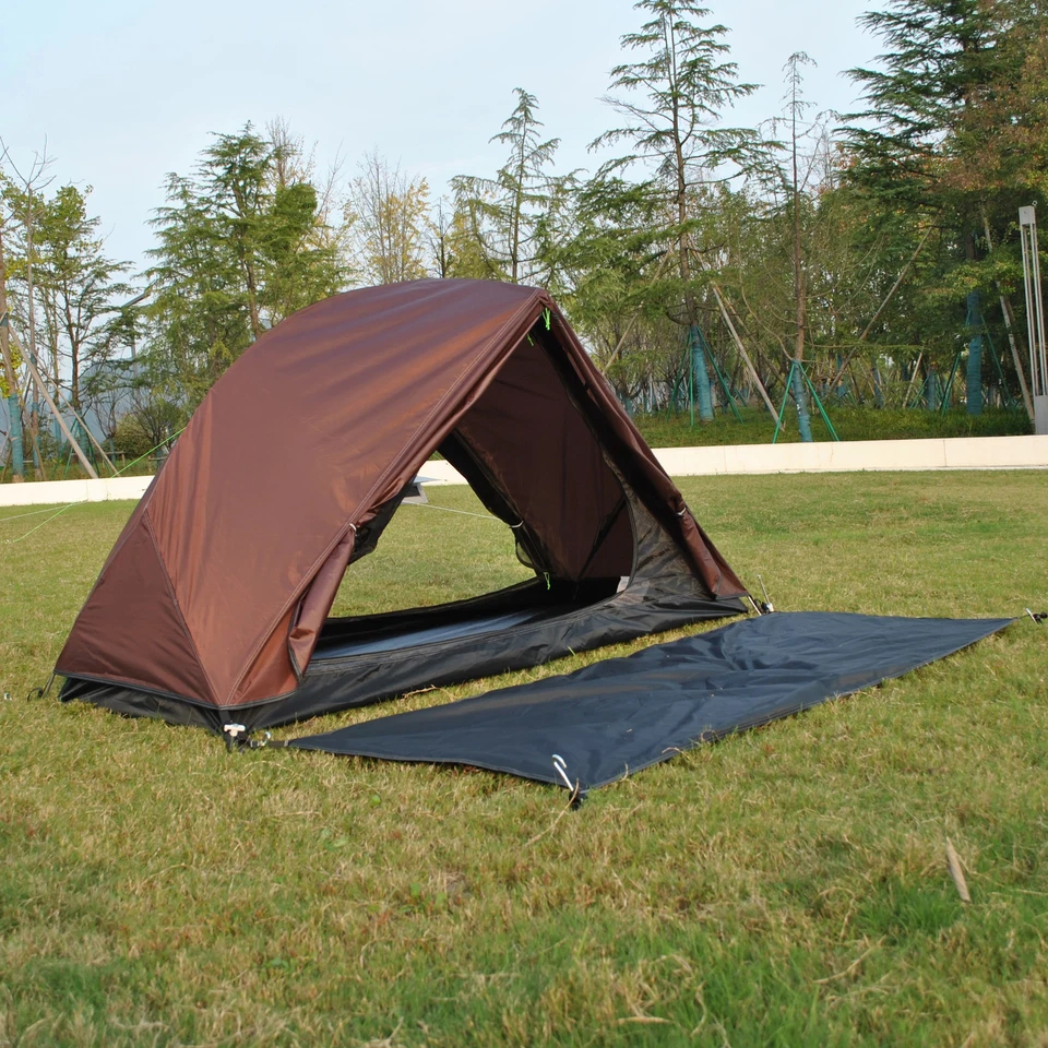 Tienda Mochilera Ligera Impermeable 1 Persona CZX-305 Tienda Exterior Ultraligera Foto 2 de 4