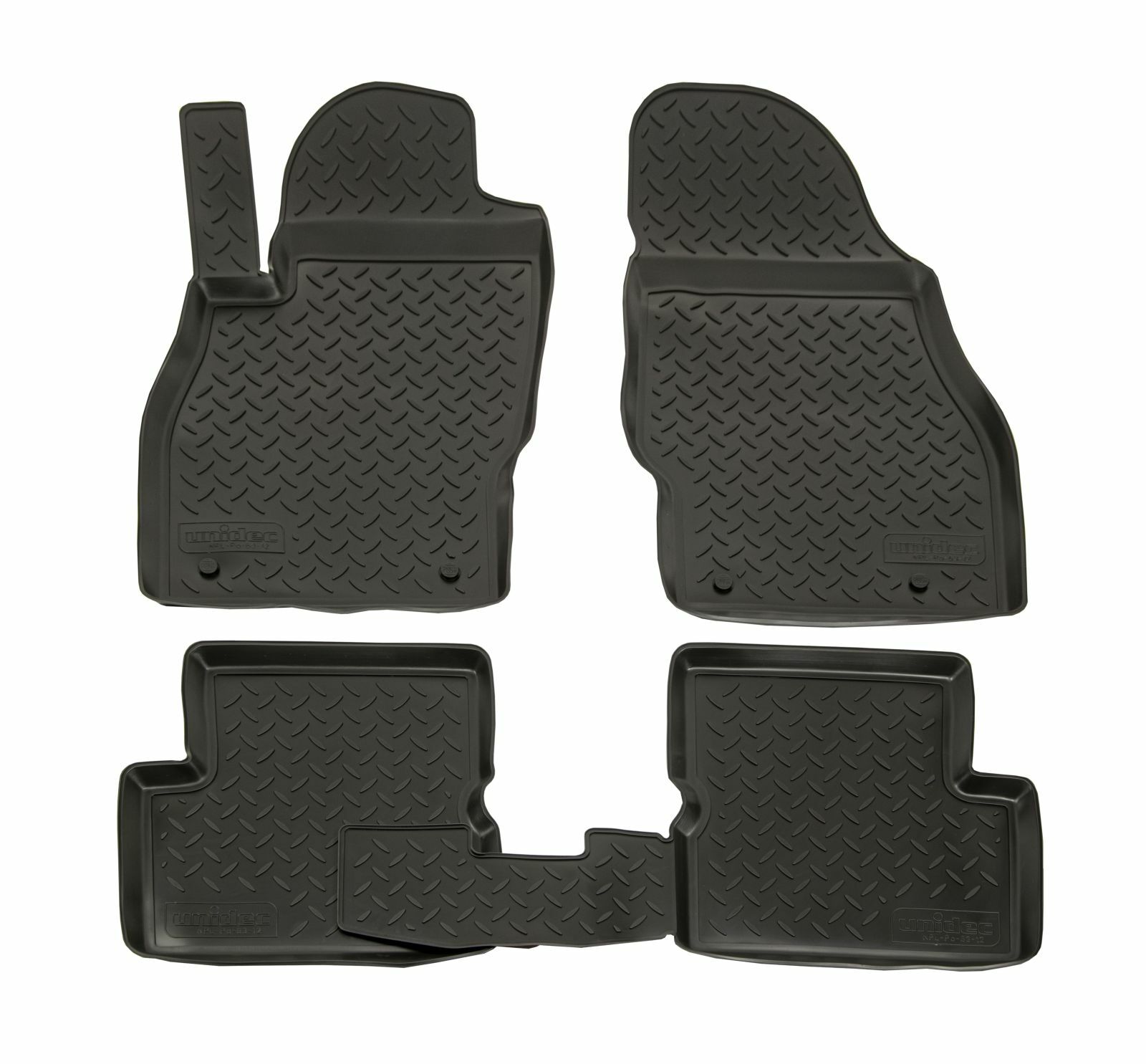 Tapis de sol caoutchouc 3D protège votre Opel Corsa D E de la boue