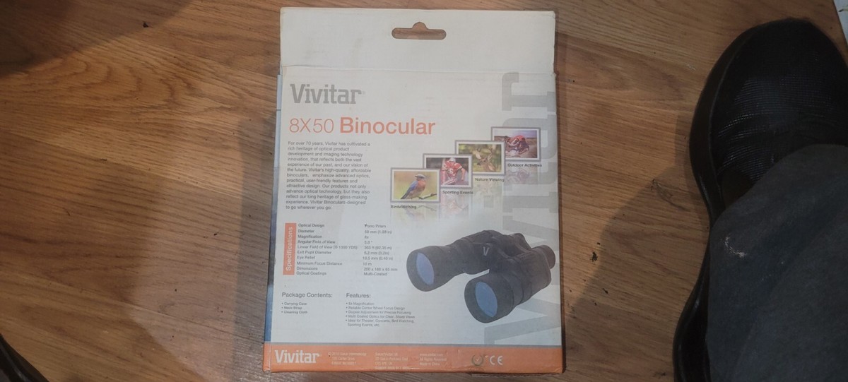 Vivitar X 50 Binocular Model VIV-CS-850 H Full-Size w