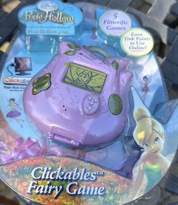 Disney Fairies Pixie Hollow Clickables Fairy Tinkerbell New Handheld Video Game