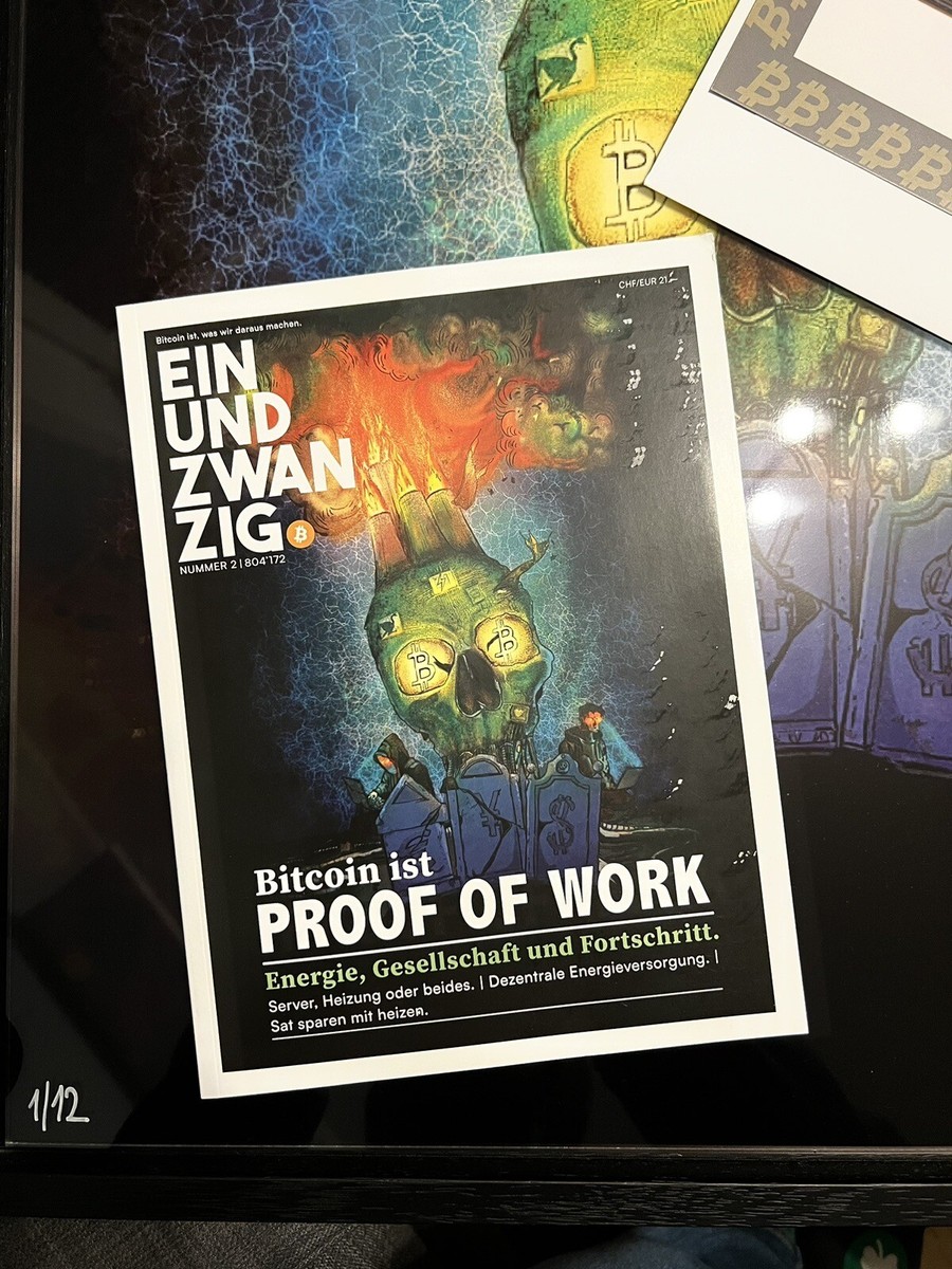 Einundzwanzig Bitcoin Magazin 2 nummer, Original, sonderausgabe | eBay.de