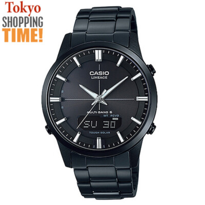Casio Lineage LCW-M170DB-1AJF Stainless Solar Radio Analog Digital Men`s Watch