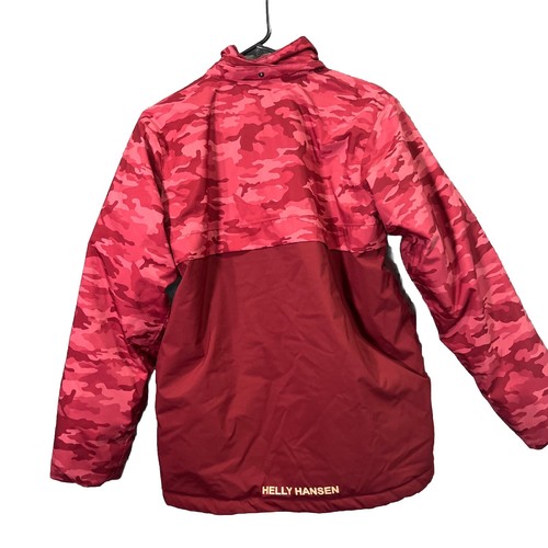 Helly Hansen Youth Size XL/16 Summit Jacket Winter Snowboard Ski Camo Primaloft - Picture 3 of 6