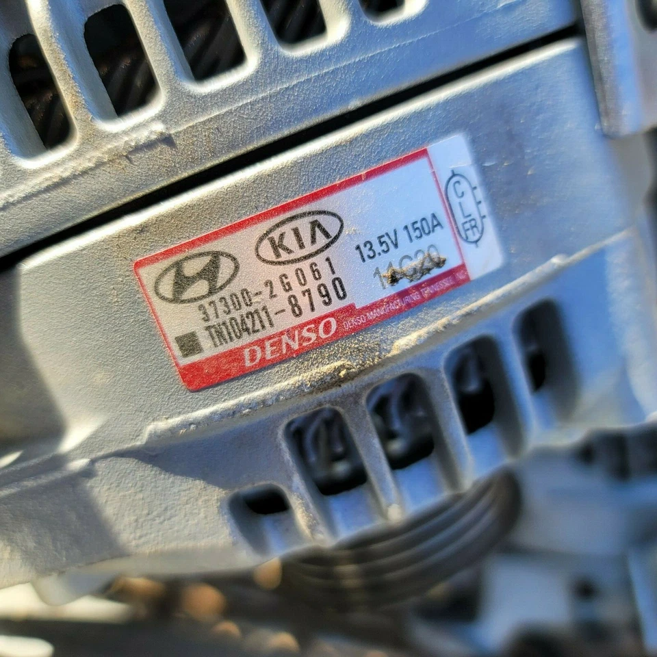 Alternadores Hyundai Santa Fe 2,0 litros 2,4 litros 2019 2020 104210-9150 Ace Reman Foto 4 de 4