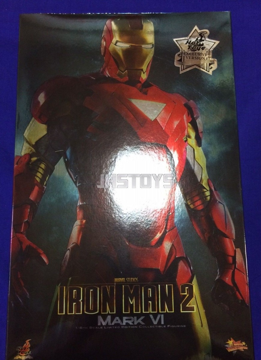 New Hot Toys 1/6 Iron Man 2 Mark 6 MK VI Exclusive Special