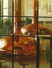 Postcard CA California Chico Sierra Brewing Company Copper Brewing Kettles MINT